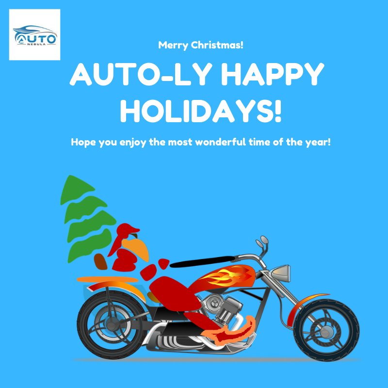 wishing y'all a happy Christmas and a happy new year
- Team autonebula

Autonebula: autonebula.com  
Autonebula Autonews: autonebula.com/autonews 

#autonebula #Christmas #NewYear2019 #automotive #autonomous #autoindustry #WednesdayWisdom