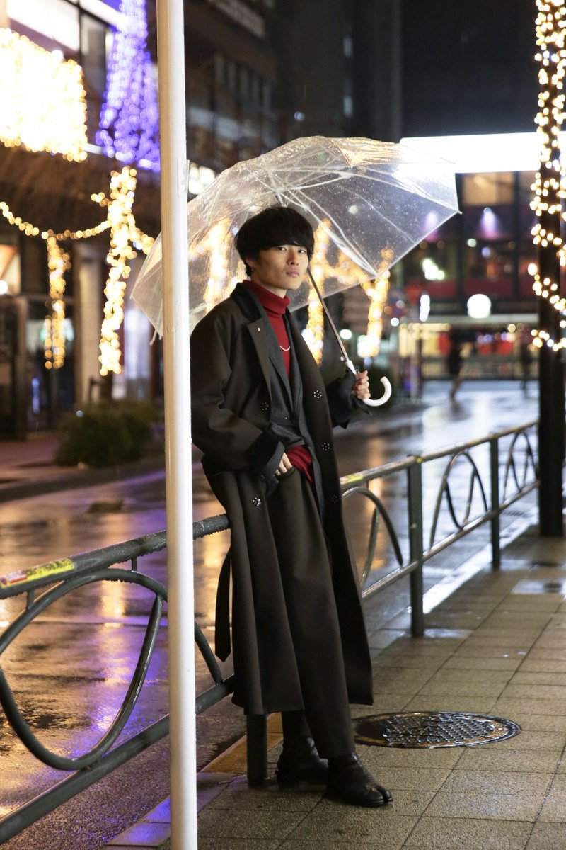 Fashionsnap Com スナップ 高島 涼さんを中目黒で撮影 コート ジャケット パンツはsunsea T Co Dv86doezcv