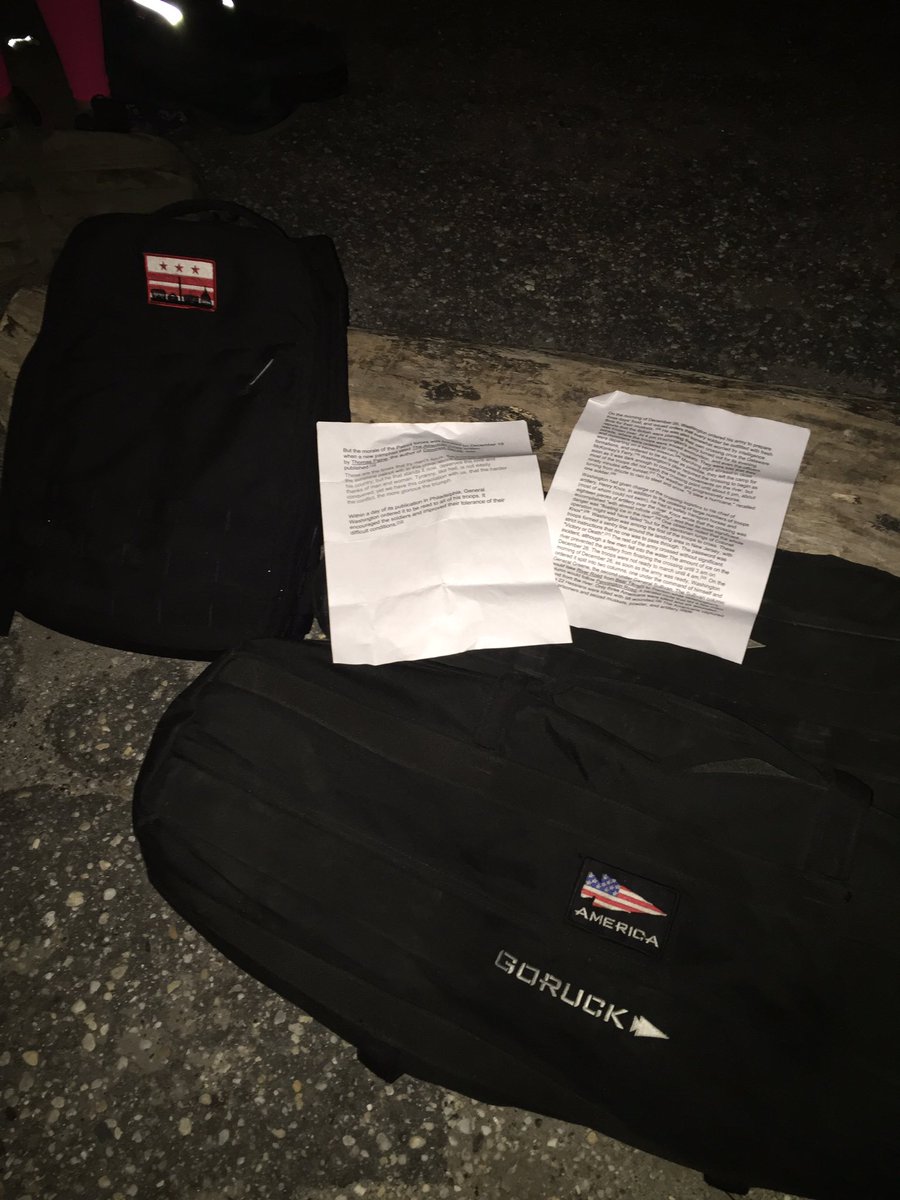 MattRHarris's tweet photo. A #WashingtonsCrossing #CrossingoftheDelaware 242 yrs ago today #WaveRucker for 11 @F3GrandStrand PAX &amp; 3 @FiAMyrtleBeach ladies the day after Christmas! Strong work by all &amp; solid @F3Bling Q commemorating his PA hometown!

@GORUCK @F3NationRuck #ruckup #ruckyeah #scwx https://t.co/A7gobF2H8I