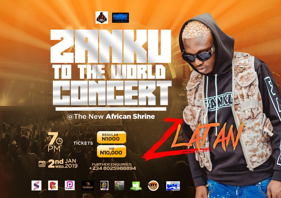 hod_tec's tweet photo. TWITTER 

It’s ZANKU season !!! And it’s time to give back since it is the season of love, @Zlatan_Ibile presents #ZTTWConcert to hold on the 2nd of January at African Shrine.
https://t.co/lgv7wypFhG

Time to do a proper Zanku, don’t leave your body at home. https://t.co/zW06x6ye3O