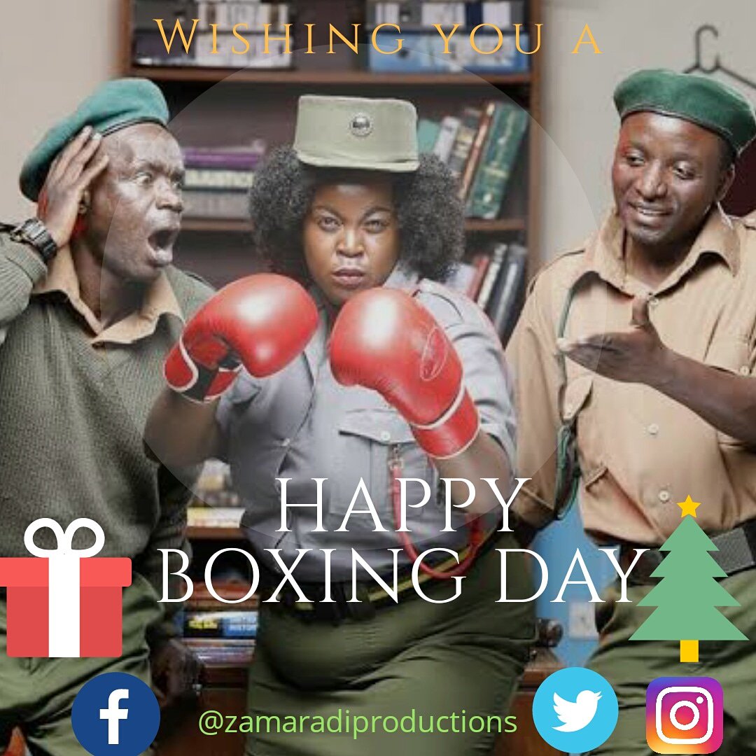 #HappyBoxingDay from Madam Melba and the whole of #ZamaradiProductions.