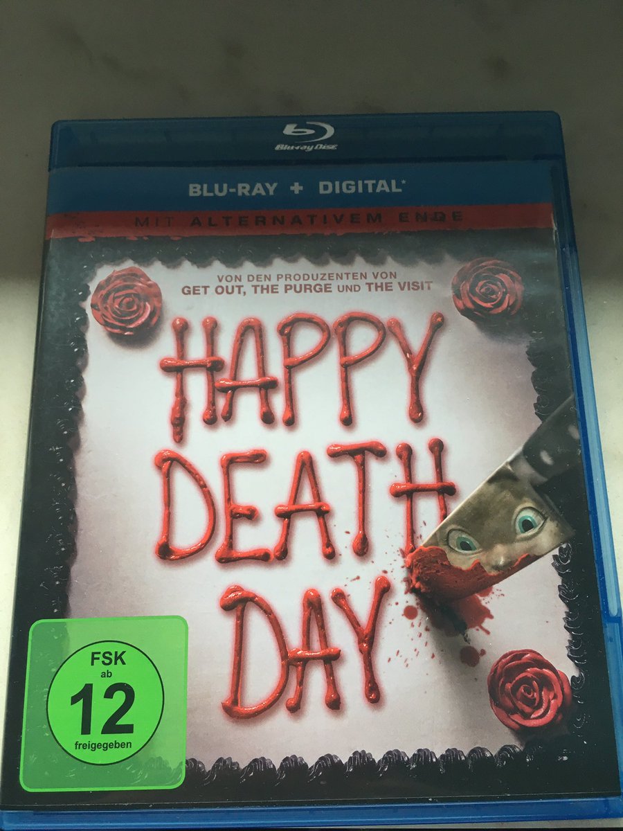 derl1ambtk's tweet photo. Habe mir letztens mein ersten Horrorfilm gekauft. Und ich muss sagen das Happy Deathday unterhaltsam und lustig war, was ein Horrorfilm aber nicht sein sollte.
#happydeathday #horror #HorrorFam #HorrorRP #horrorstory #HorrorRound #HorrorMovies #horrormovie #horrorfamily #horror https://t.co/YJDfc7VZim