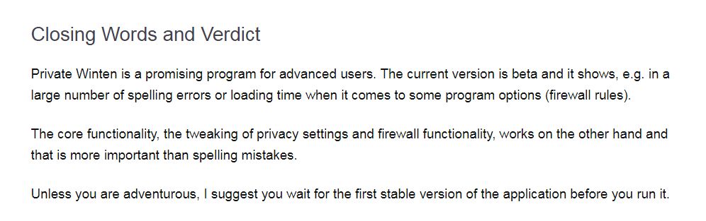 WhooisWhoo's tweet image. Tweaking #privacy in #Windows10 with FireWall (tool in beta version)

ghacks.net/2018/12/26/pri…

Tip: #DumpWindows #GoLinux #GetLinux