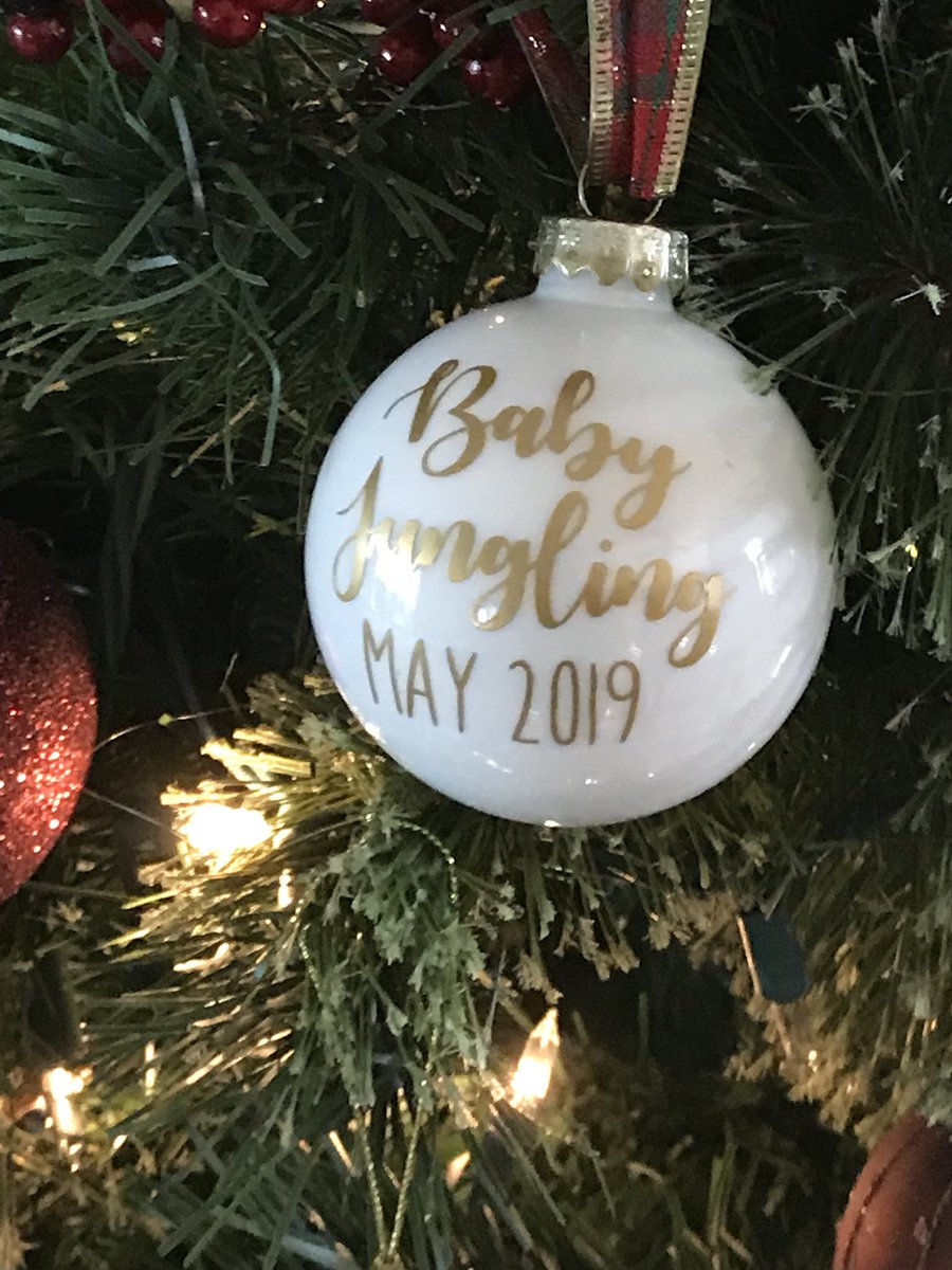 TJungling13's tweet image. We gave my Mom got this very special Christmas gift on Monday. @joleneh3 and I will be welcoming a new addition in May!