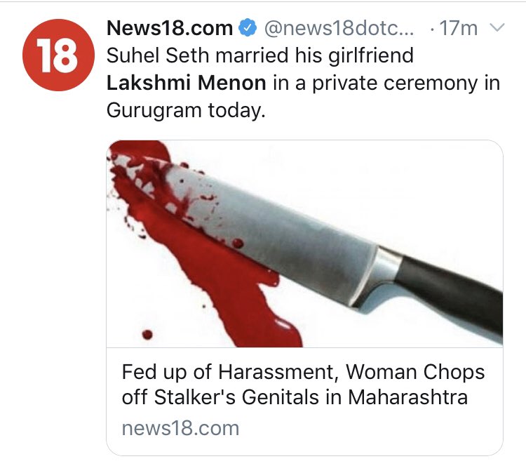 AnirudhLamba's tweet image. Ummm..... @news18dotcom #SuhelSeth #wtf