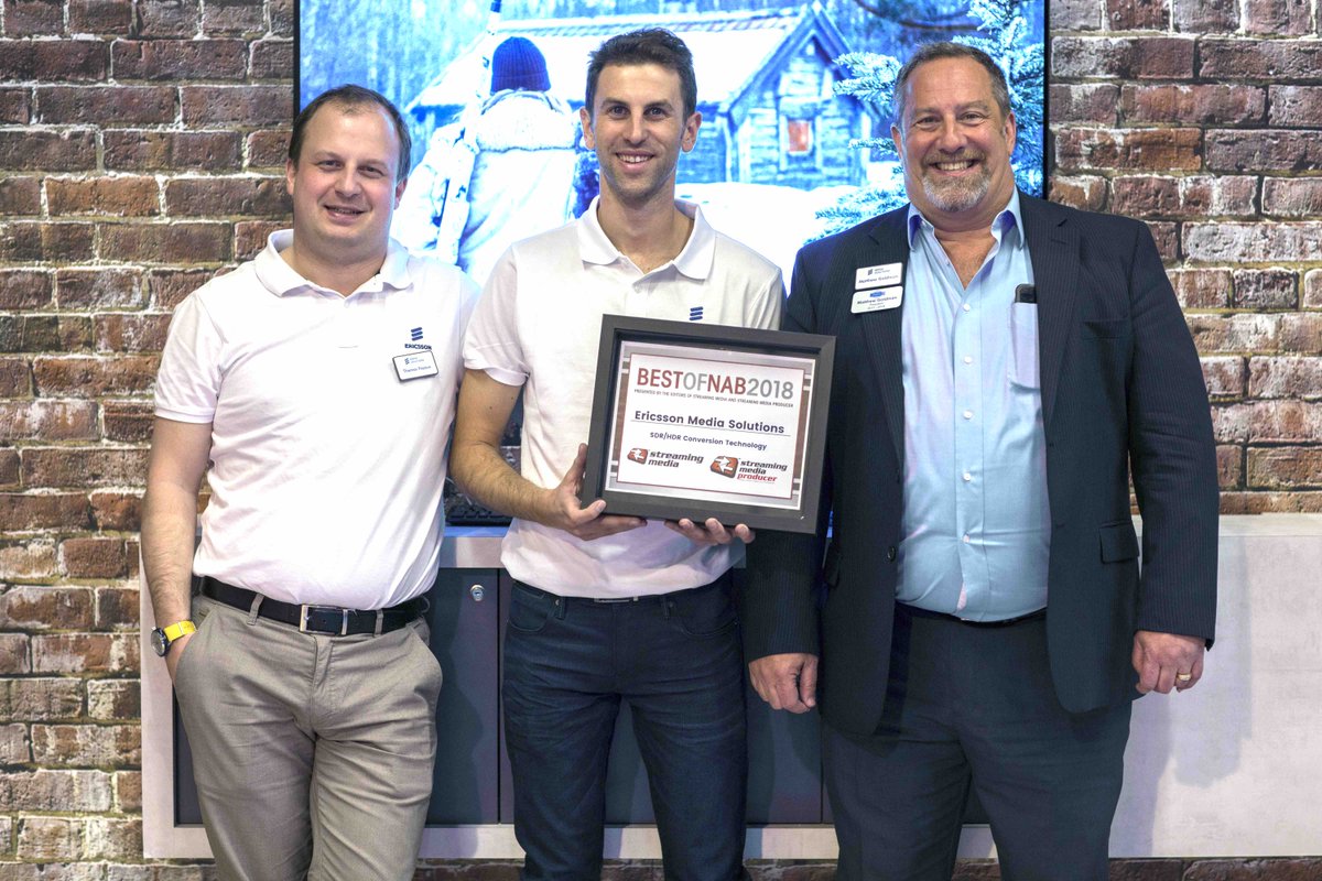 Media_Kind's tweet photo. #MK2018 During @NABShow we achieved quadruple award success! Our Encoding Live and Content Processing solutions were recognized by both @NewBayMedia &amp; @StreamingMedia, while our booth was recognized with a NAB 'ACE Award'! More here:  https://t.co/yRpgEGnOmh https://t.co/WY6b6nuTFj