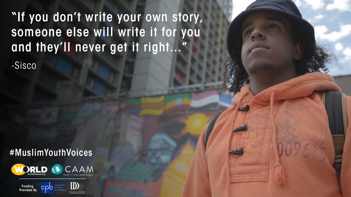 "Poetry and Community" and Sisco. Faisal Mohamud chronicles this young spoken word poet who is giving back to his own Minneapolis neighborhood...

Watch this film and more from the #MuslimYouthVoices project - worldchannel.org/show/muslim-yo… <a href="/CAAM/">CAAM</a> <a href="/DorisDukeFdn/">Doris Duke Foundation</a> <a href="/musasyeed/">Musa Syeed</a>