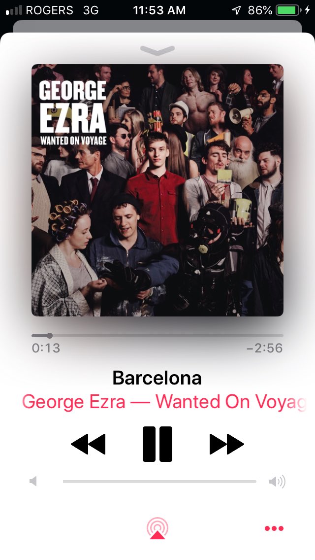 LindaTR2's tweet photo. #musicfeedsmysoul #morningtunes #georgeezra #barcelona @georgeezra https://t.co/H3pC32z0LO