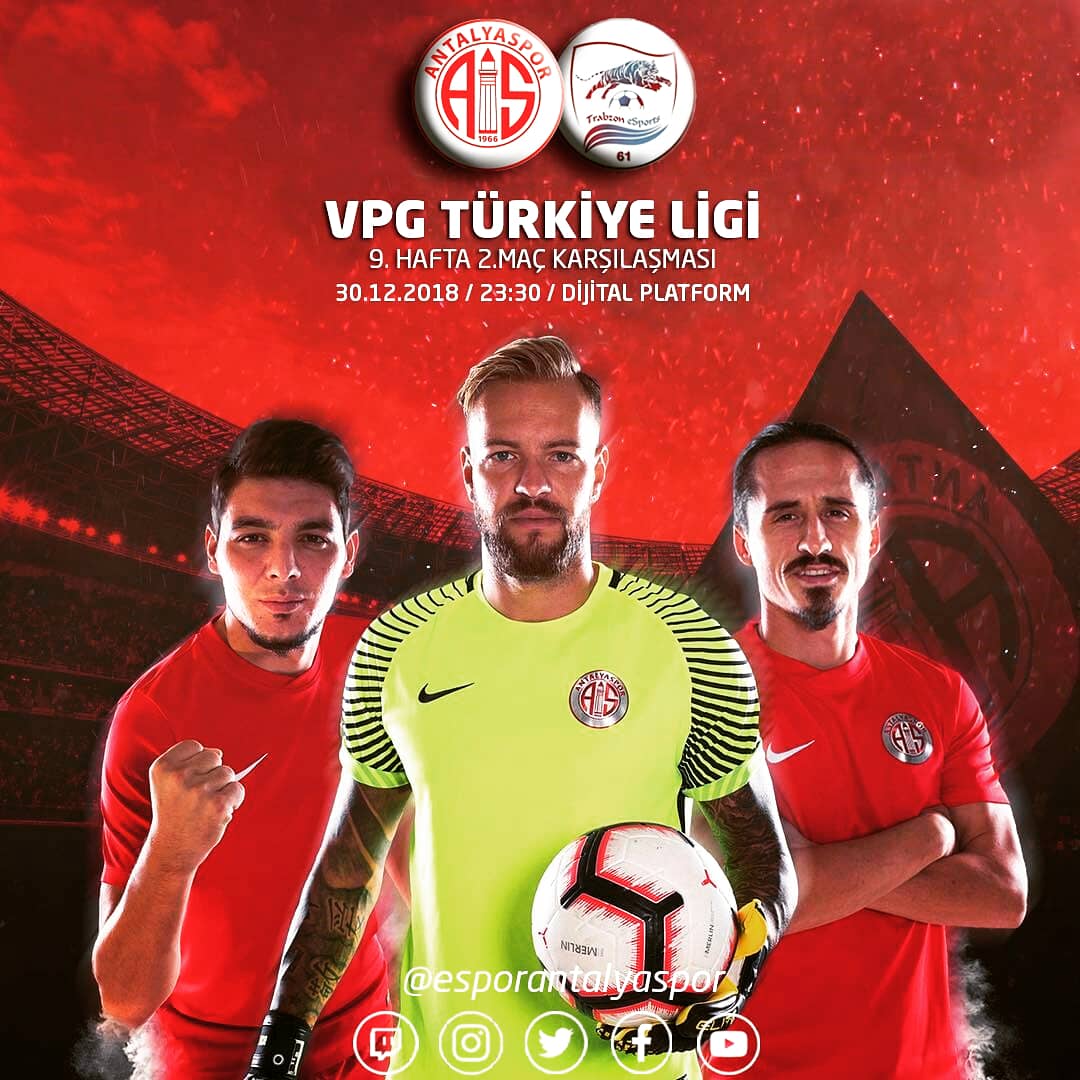 Antalyaspor Espor (@antalyaspor_es) on Twitter photo Geçtiğimiz pazar oynanması planlanan ancak EA sports serverlarında ki problemlerden dolayı iptal edilen <a href="/EsportsGoztepe/">Goztepe Esports</a> ve @trabzon_esports maçlarımız pazar günü 23:00 ve 23:30 da !📣🔴⚪ twitch.tv/esporantalyasp… kanalımızdan canlı takip edebilirsiniz Geçtiğimiz pazar oynanması planlanan ancak EA sports serverlarında ki problemlerden dolayı iptal edilen <a href="/EsportsGoztepe/">Goztepe Esports</a> ve @trabzon_esports maçlarımız pazar günü 23:00 ve 23:30 da !📣🔴⚪ twitch.tv/esporantalyasp… kanalımızdan canlı takip edebilirsiniz
