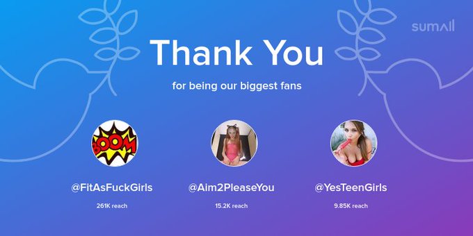 Our biggest fans this week: @FitAsFuckGirls, @Aim2PleaseYou, @YesTeenGirls. Thank you! via https://t<a class="tags" target="_blank" title="On Twitter" href="/?out=eyJ0eXAiOiJKV1QiLCJhbGciOiJIUzUxMiJ9.eyJpYXQiOjE3MjQ0MzkzNDQsImlzcyI6InR3cG9ybnN0YXJzLmNvbSIsIm5iZiI6MTcyNDQzOTM0NCwiZXhwIjoxNzU1OTc1MzQ0LCJyZWRpcmVjdF91cmwiOiJodHRwczovL3R3aXR0ZXIuY29tL0ZpdEFzRnVja0dpcmxzIn0.Em2qFk5CrZMyGLLEgZPV5FhPzWOZlJemcPjI235PMR_yrcqvua3A0QCpRzxZclZThpDaeg5M83uWpJp-cyFJHQ">@FitAsFuckGirls</a><a class="tags" target="_blank" title="On Twitter" href="/?out=eyJ0eXAiOiJKV1QiLCJhbGciOiJIUzUxMiJ9.eyJpYXQiOjE3MjQ0MzkzNDQsImlzcyI6InR3cG9ybnN0YXJzLmNvbSIsIm5iZiI6MTcyNDQzOTM0NCwiZXhwIjoxNzU1OTc1MzQ0LCJyZWRpcmVjdF91cmwiOiJodHRwczovL3R3aXR0ZXIuY29tL0FpbTJQbGVhc2VZb3UifQ.wRiqrXr3Wi9IKkv6V9tT3I4tj7D44OZIlLtEkh43ewunT8rX91igZ8c_q1eMPGZW0xvEo4chBzho9f0pUZe74Q">@Aim2PleaseYou</a>