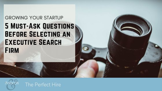 Andcor's tweet image. Is your in-house recruiter too bogged down to find your next executive hire? Check out 5 must-ask questions that can help you select an executive search firm. #executivesearchfirm #hiringexecutives hubs.ly/H0fcTqp0
