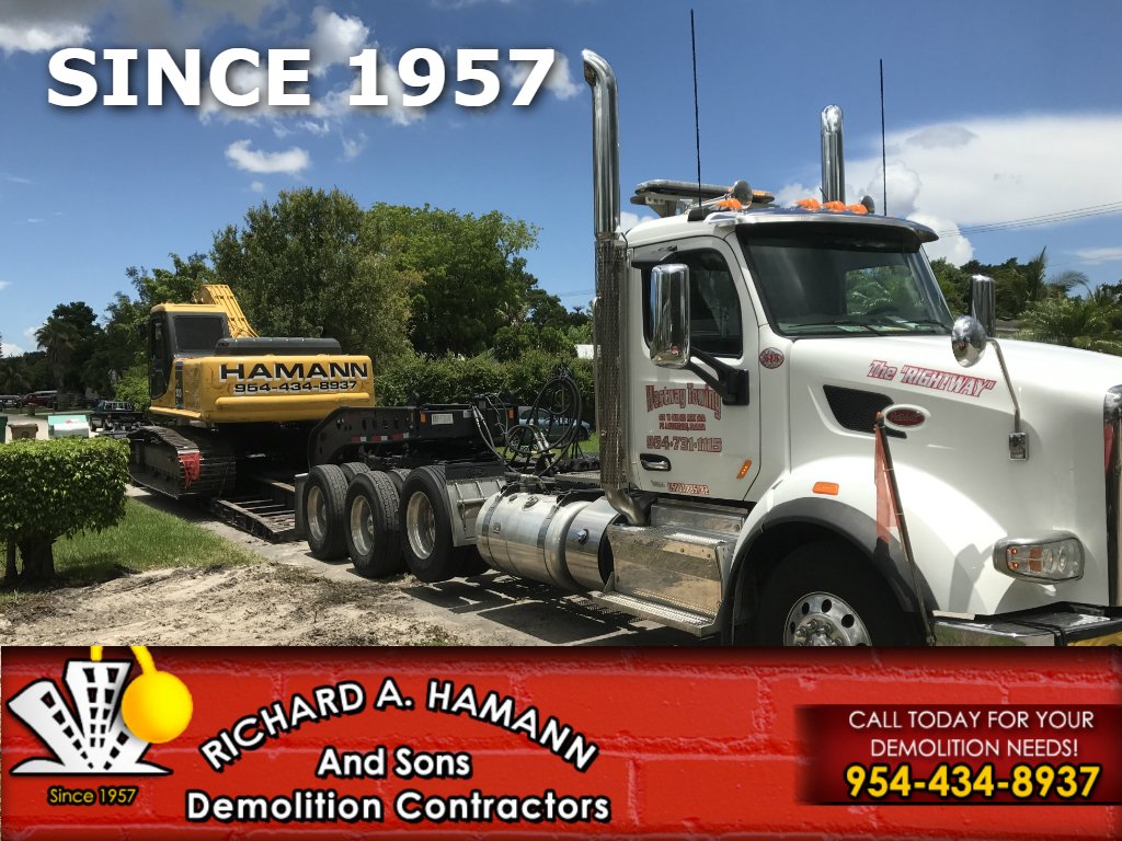rickhamann1's tweet photo. #RickHamannandsons #demolition contractors Since 1957 #fortlauderdale #broward Quality till the end is our promise. (954) 434-8937 Free Estimate https://t.co/OUa3P8yPRu https://t.co/c2zNFcLrAS