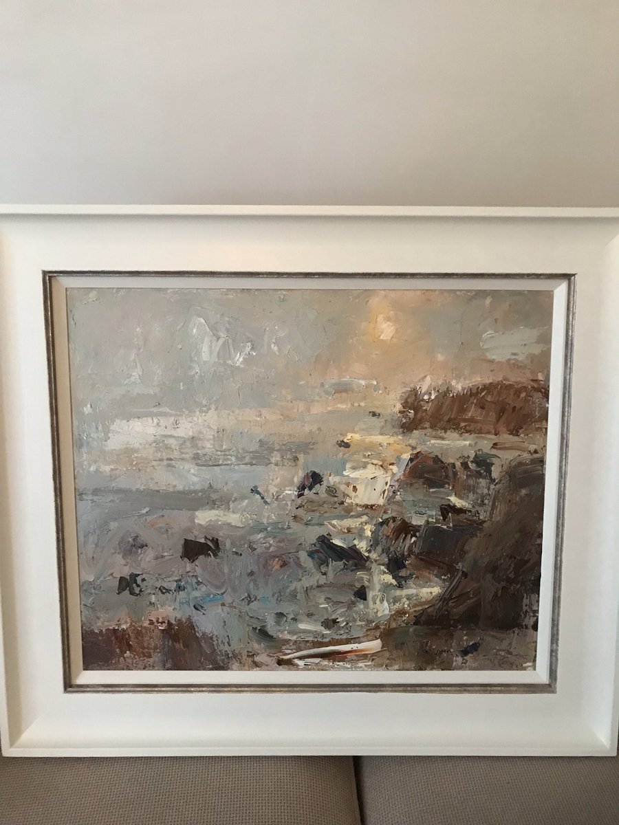 DafyddHardy's tweet photo. A stunning present@from Mrs H. Great taste and I’ve got the exact wall space for it! #garethparry https://t.co/P2RlqvxKHO