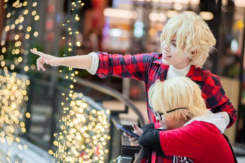 QKSSProject's tweet photo. Merry Christmas by Natsuki and Syo
#qkss #spiritstar #starish #Chirsmas  #shinomiyanatsuki #natsuki #kurususho  #utapri #utapricosplay #utanoprincesama #utapuri  #cosplay #thaicosplay #うたプリ #うたプリカフェ 
#うたのプリンスさまっ #ダンスカバ #カバ #アニメ #四ノ宮那月 #来栖翔 https://t.co/SSNTk2FwOm
