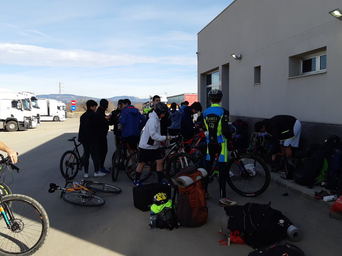 Ya hemos llegado y a punto de montar!