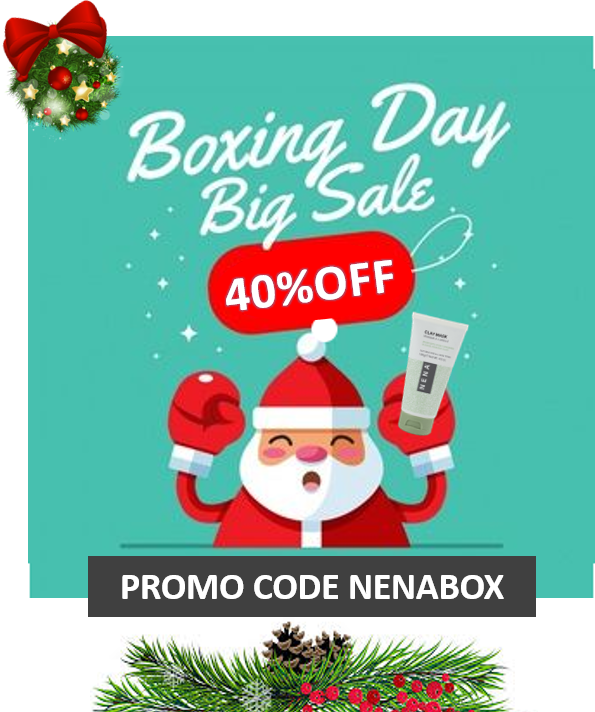 nenaclaymask's tweet photo. #BoxingDay #Sale alert! NENA Glacial Skincare is 40% off today only! Use code NENABOX 🛍😻 https://t.co/IbTOz8iqRm
