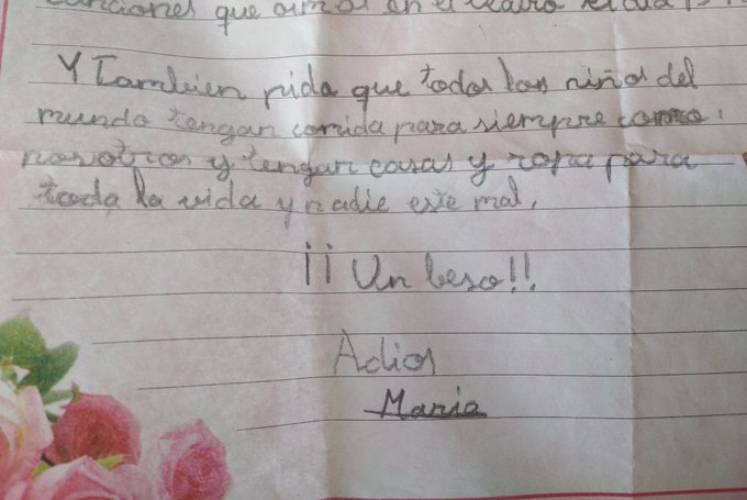 muerodeamor - Cartas de niños que merecen que los Reyes Magos se lo traigan todo DvWLP6mWkAEinYp?format=jpg&name=small