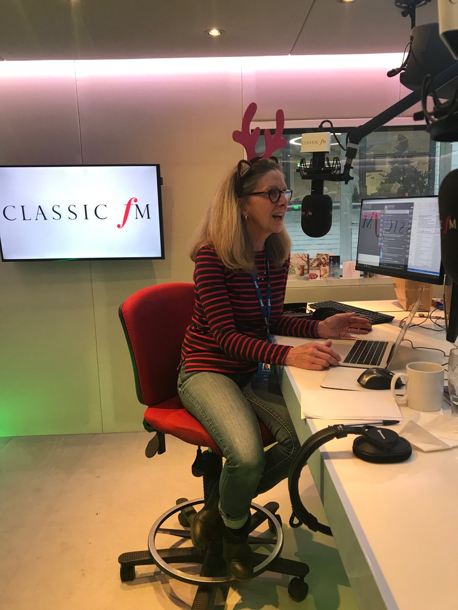Keeping the festivities going on <a href="/ClassicFM/">Classic FM</a>

Antlers are optional