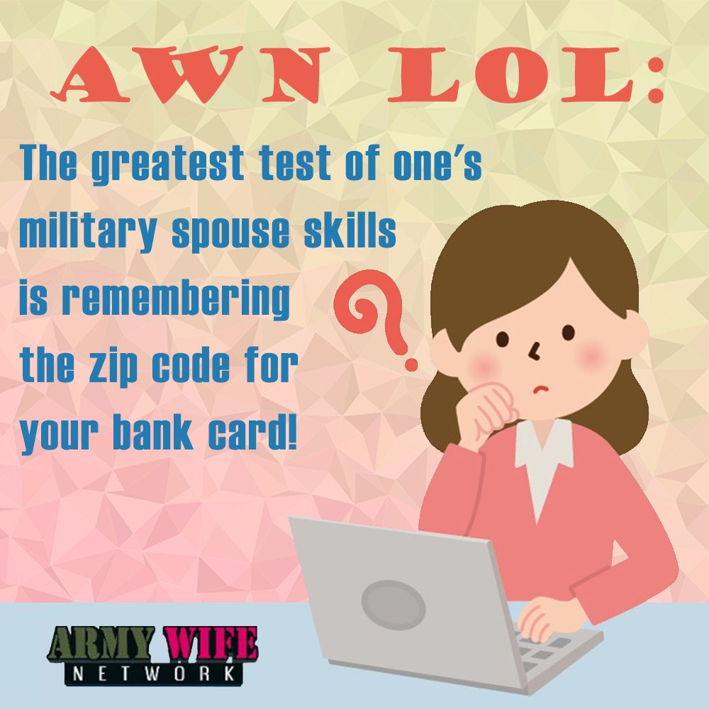 missionmilspo's tweet photo. #AWNLOL #militaryspouse #armylife https://t.co/0x1KVAj75C