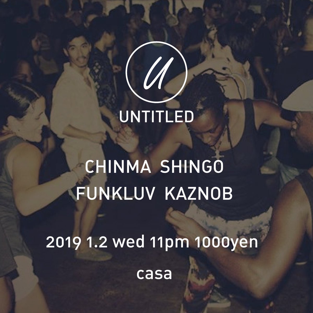 casamusic's tweet photo. 2019 1.2 WED / UNTITLED https://t.co/gh5ebYpkRb