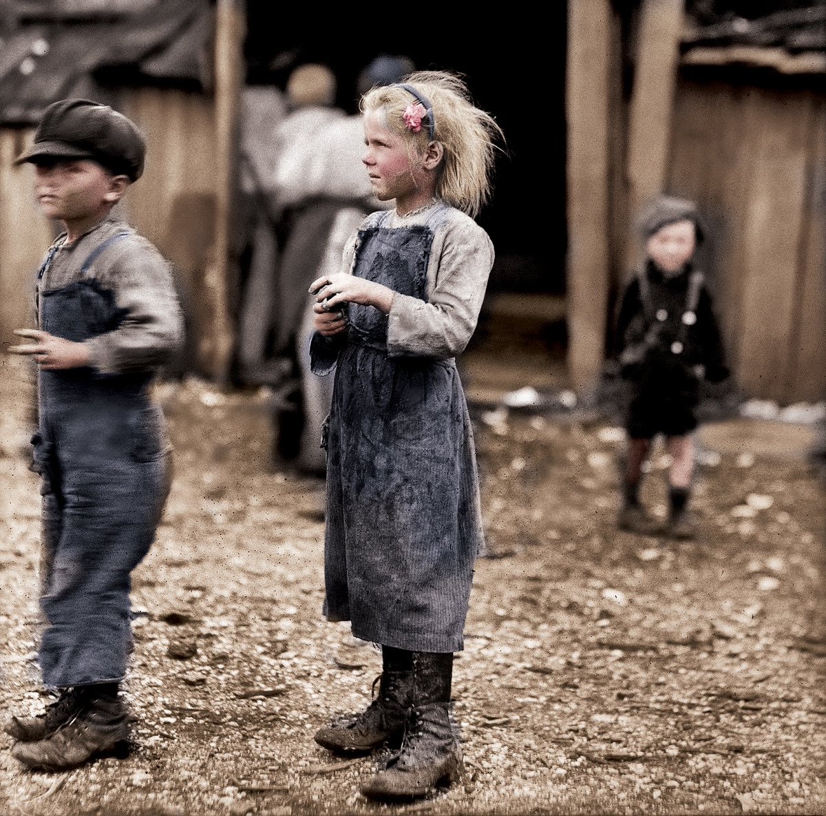 Think I might start posting my Recolored and restored photos here.