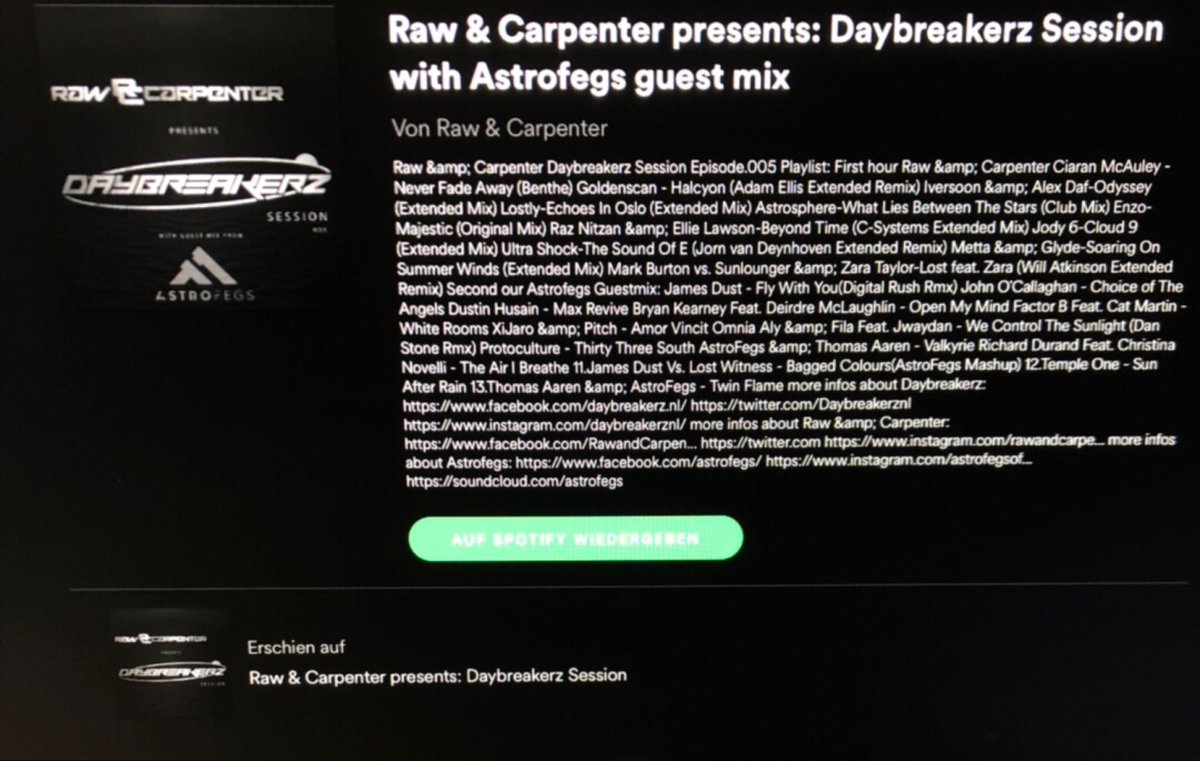 Raw & Carpenter tweet media