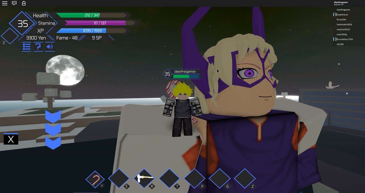 I M Genos In Roblox Just Needs Yellow Pupils - roblox hide and seek lando
