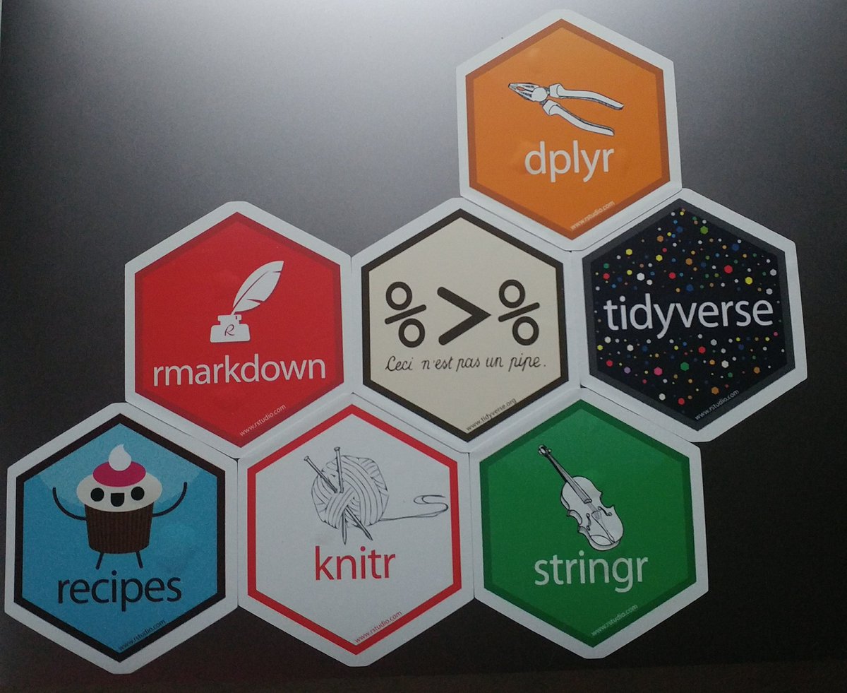 Best Christmas present ever! My wife knows me better than I know myself! #rstats