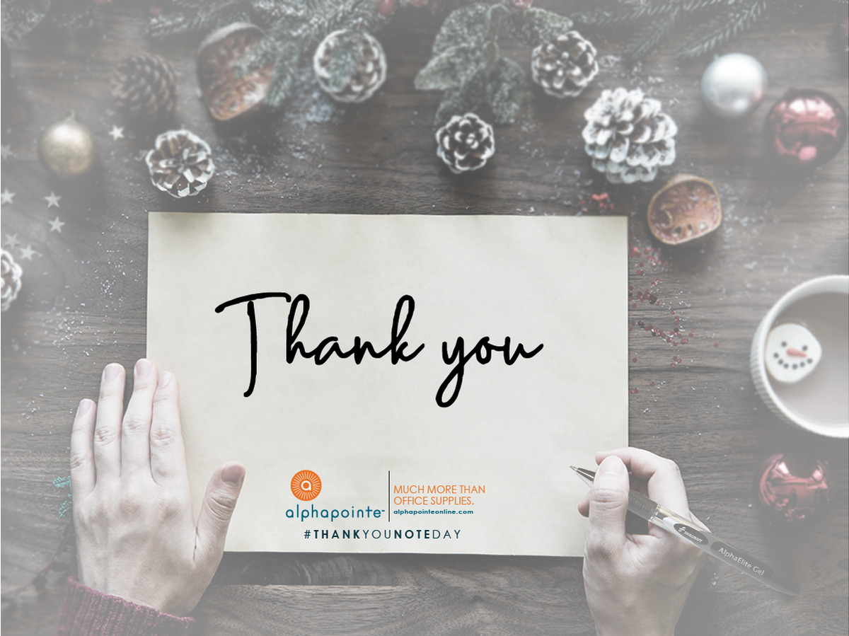 AlphapointeNY's tweet photo. Write your thank you notes and support opportunities for people who are visually impaired: https://t.co/3zETmbgzBc #ThankYouNoteDay #ShopAlphapointe #PurchaseWithAPurpose https://t.co/J8oPcJmNu0