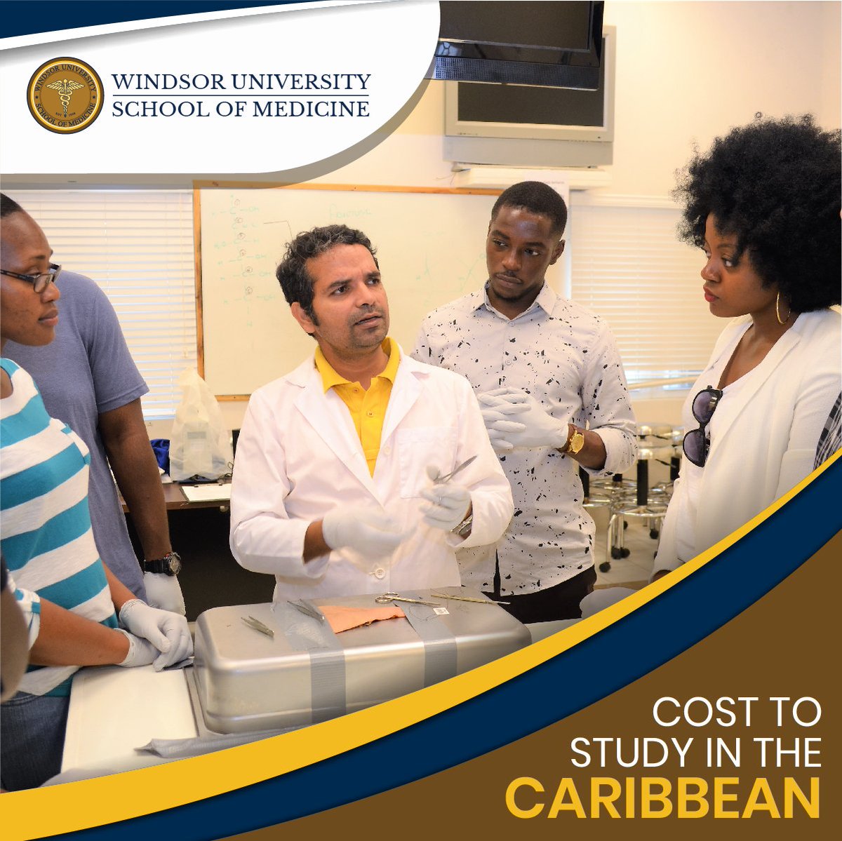 Our Caribbean medical school is clearly the best choice for students who desire a world-class medical education that they can afford.

bit.ly/2SID73W

#tuition #fee #costofstudying #costofstudy #studyabroad #seemycity #travel #studyabroadbecause #wanderlustwednesday #med