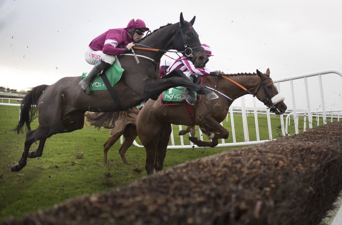 NavanRacecourse's tweet image. Hardline keeps improving and beats the fav Getabird in the Grade 1 @TeamMatchbook Novice Chase @LimerickRaces. A very impressive winner of the Grade 3 @IrishEBF_ Klairon Davis Novice Chase here earlier this month. #NavanForm