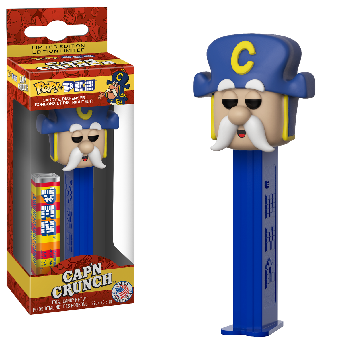 Funko's tweet photo. RT &amp; follow @funko for the chance to win a Cap'n Crunch Pop! PEZ! @PEZCandyUSA https://t.co/1tOMfYAhvh