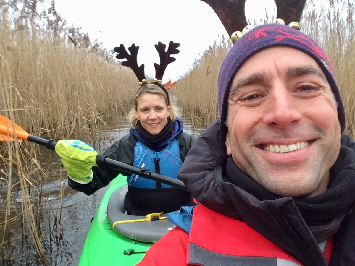 Capping off our amazing #yearofadventure with a Boxing Day kayak adventure deep in the Norfolk Broads.

<a href="/youth_adventure/">Youth Adventure Trust</a> #adventure #explore #outside #family #charity #kyaking #itsbetteroutside