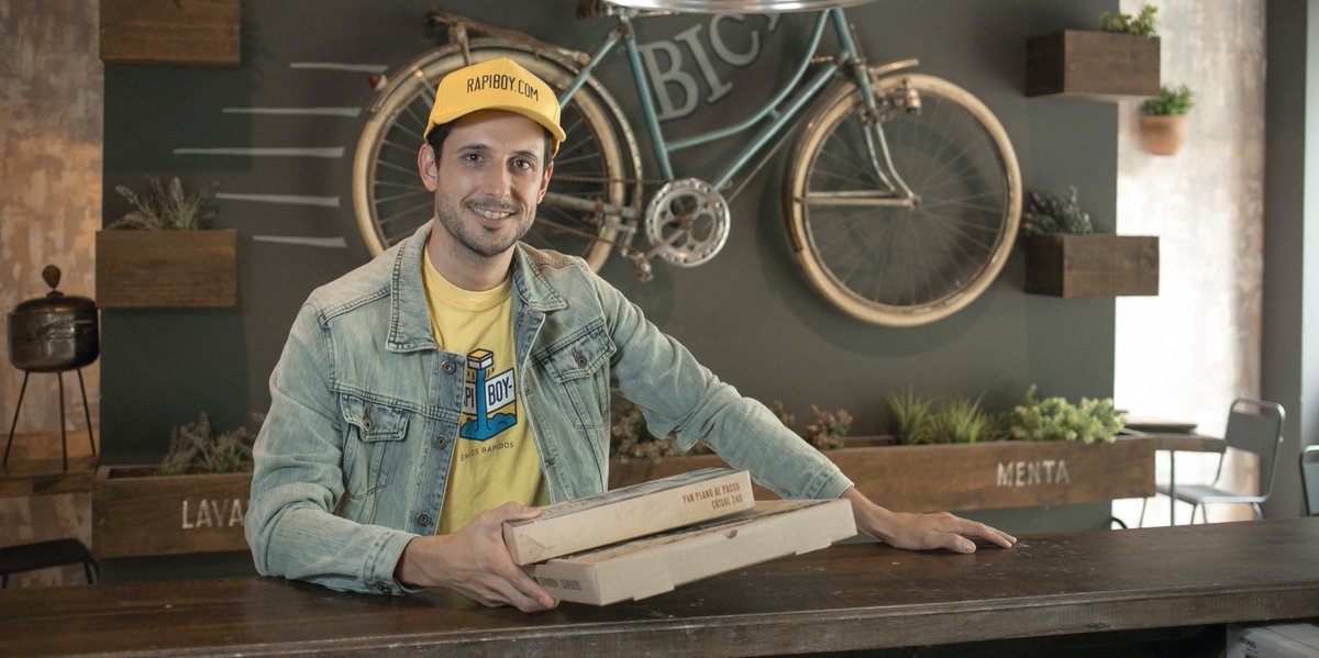 Rapiboyarg's tweet photo. ¿Te gustaria ser socio de Rapiboy? Para ello necesitaras

1.  Tener una  Moto
2.  Tiempo libre
3.  Muchas ganas de ser independiente

Si reúnes estas 3 condiciones estarás listo para unirte a la red de repartidores de rapiboy 🛵💨💨  Activate aquí ==> https://t.co/juKHU9waPV https://t.co/vafHsaVMqv