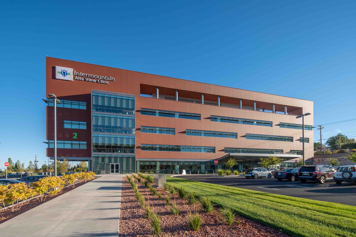 SpectrumInc's tweet photo. #spectrumspotlight We provided electrical engineering for the 106,000 sq. ft. Alta View Specialty Clinic. This clinic is part of the massive Alta View Campus Reconfiguration. Thank you @VCBOArchitects for including us on your team! #healthcare #engineeringexcellence https://t.co/v6u3RcaA8n