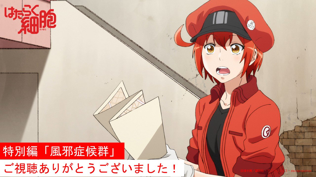 Toy S Factory 声優staff 古川慎 Tvアニメ はたらく細胞 特別編 風邪症候群 にライノウイルス役で出演しております はたらく細胞 Twitter