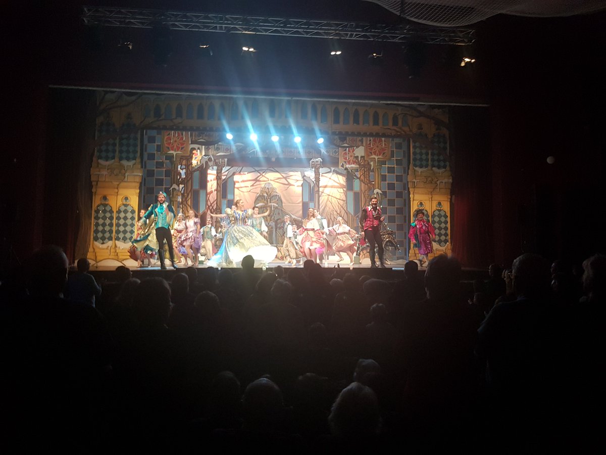 Support your local panto ... great little show hard work ... oh yes it is !! lol