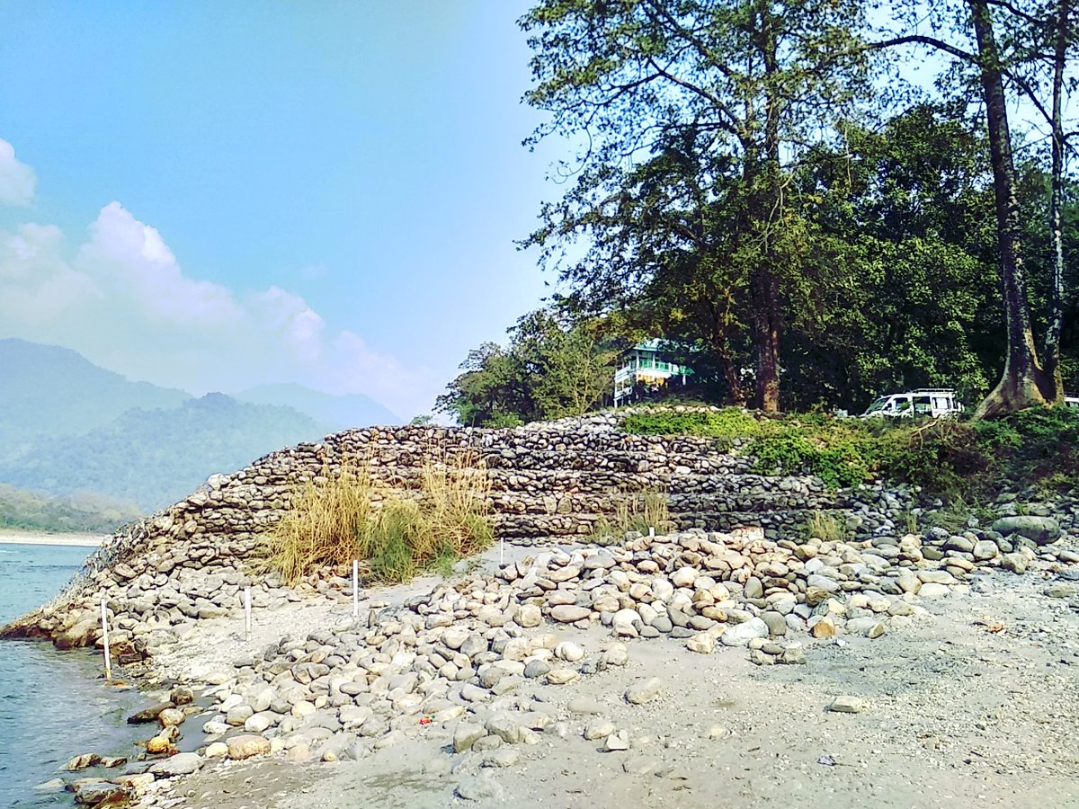 roopak1966's tweet photo. Anything more beautiful and mesmering than this!!! This beautiful forest bungalow at  #Mathanguri in #Manas  national park, on the boundary with #Bhutan!!! https://t.co/e0scEzymgg