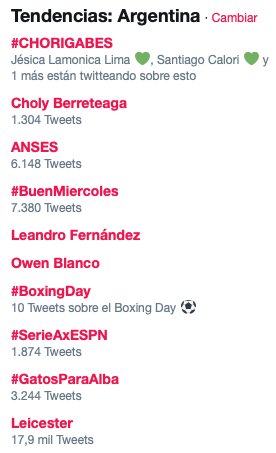 escuchocongo's tweet photo. #CHORIGABES ES PRIMER TT EN ARGENTINA PORQUE EL ROMANCE SIEMPRE PUEDE MÁS 😍 https://t.co/vt8qmd4Ake
