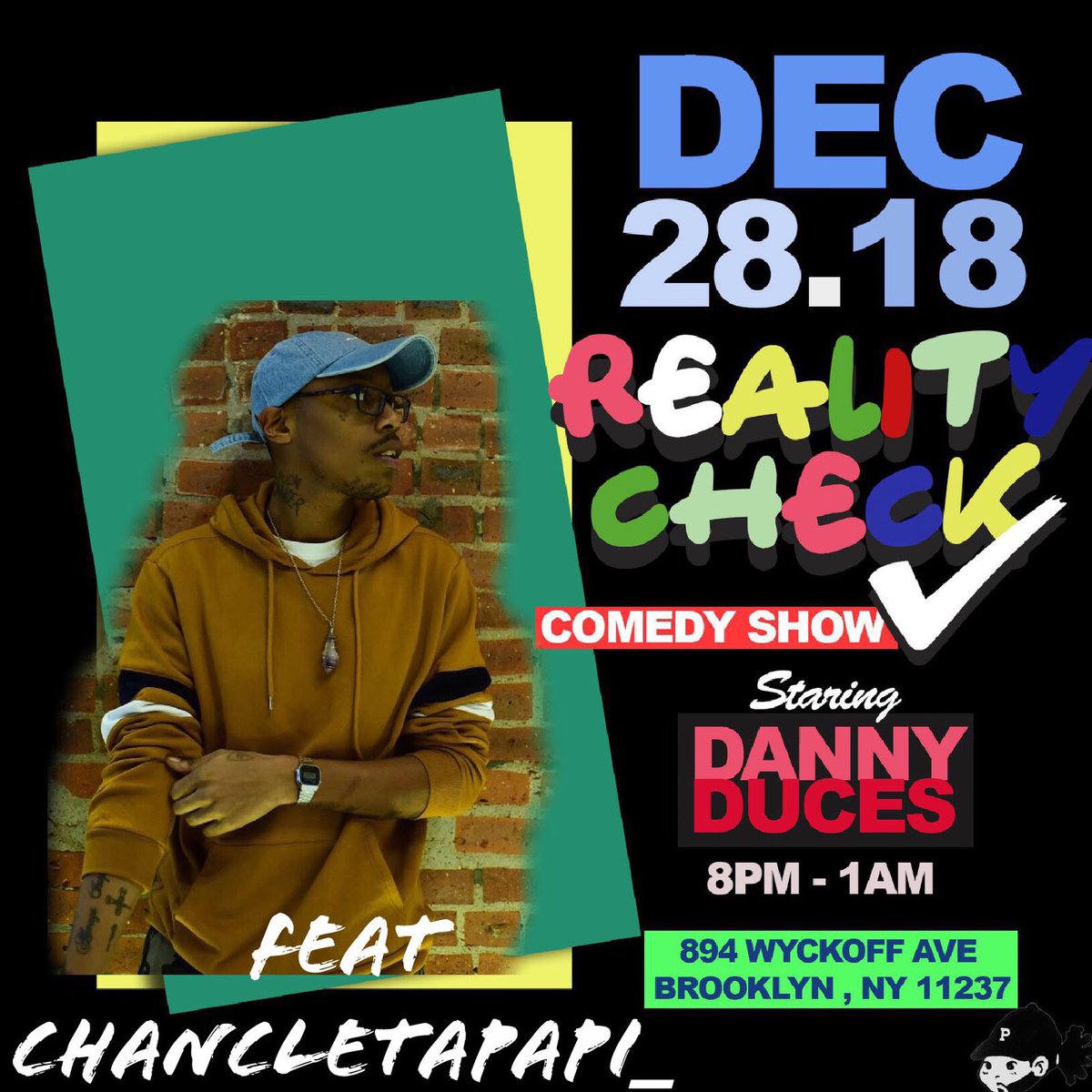 Chancletapapi__'s tweet photo. Doing stand on Friday @ Luv Story Bar. Pull up, have a drink and enjoy some of NYC’s best upcoming comics, deadass. https://t.co/iRFrZU9JnQ