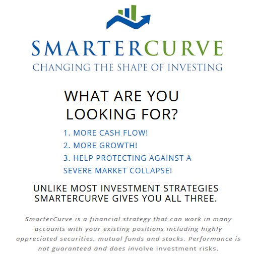 SmarterCurve's tweet photo. Works for high net worth individuals and executives - A Smarter Strategy with 7% (+/-) cash flow per year #Business @Carl_C_Icahn https://t.co/7EJYQsTcov