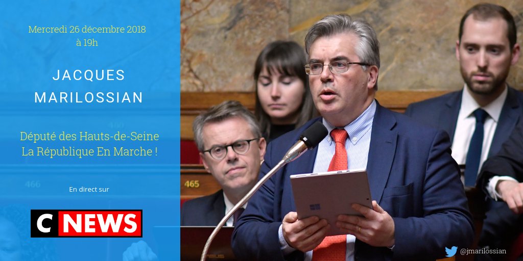 jmarilossian's tweet photo. Retrouvez-moi à 19h sur @CNEWS ! https://t.co/bHMayho8Je