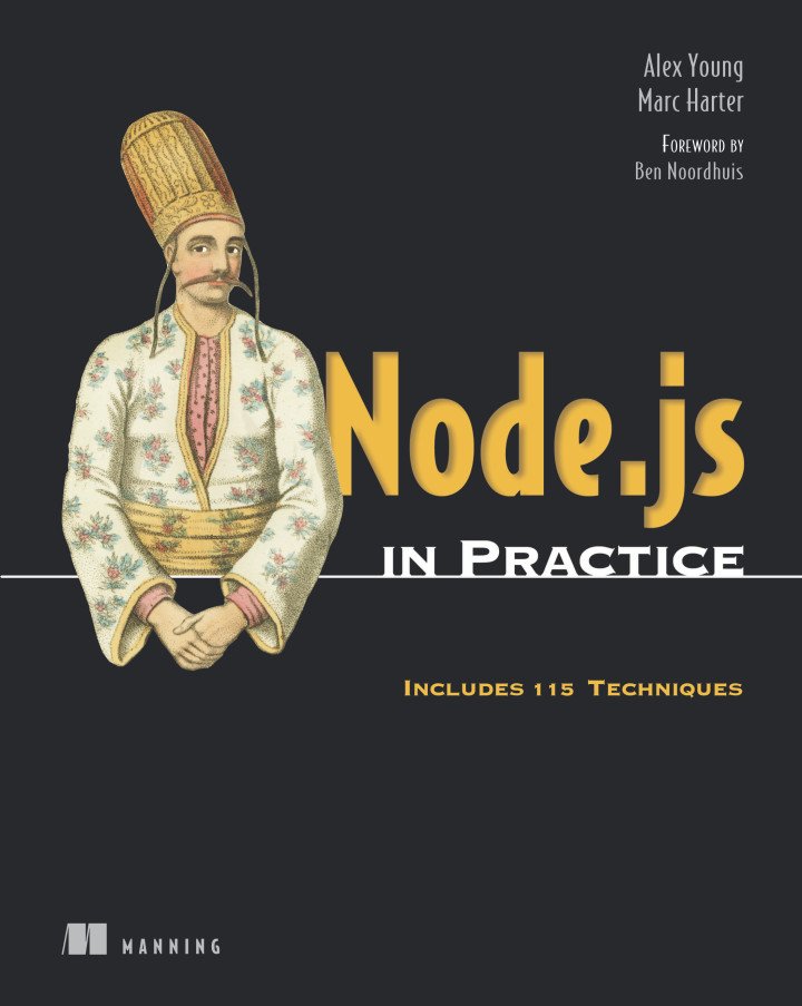 At the #Node? Check out the free chapters of Node.js in Practice before buying: mng.bz/xJvX #nodejs #webdev #JavaScript <a href="/alex_young/">Alex R. Young</a> <a href="/wavded/">Marc Harter</a>