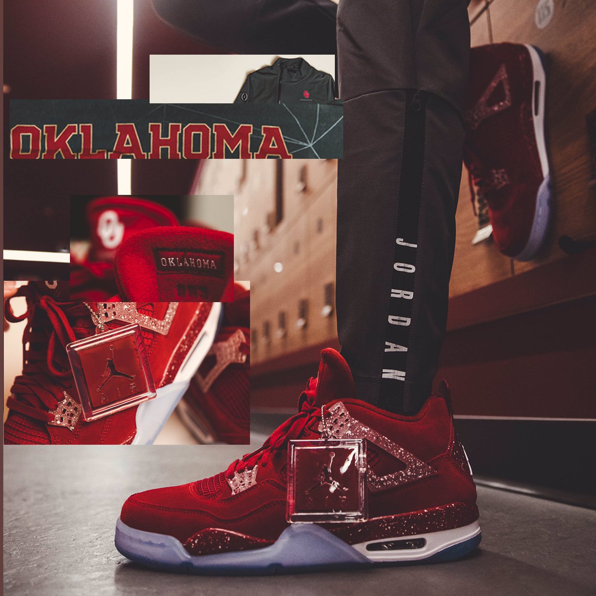 ou sooners jordan shoes