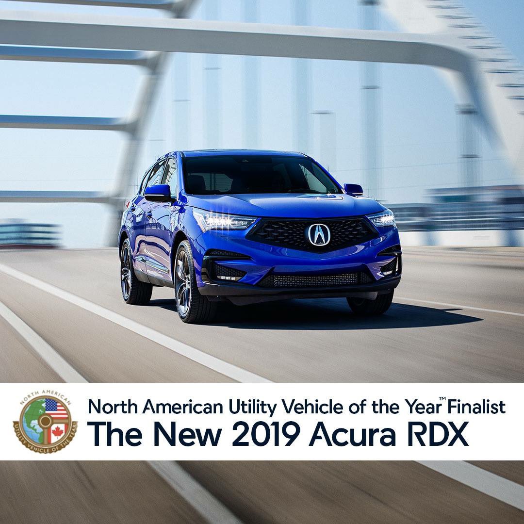 It’s more than an honor to be nominated. We’re proud to announce that the 2019 #RDX is a finalist for North American Utility Vehicle of the Year™.