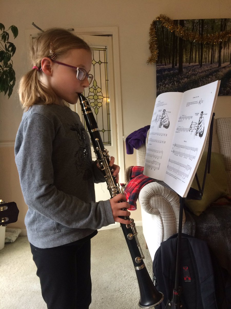 This Christmas I gave a child the gift of music It was actually wonderful watching the spark in her eyes from the moment she picked up the new instrument. Wow.