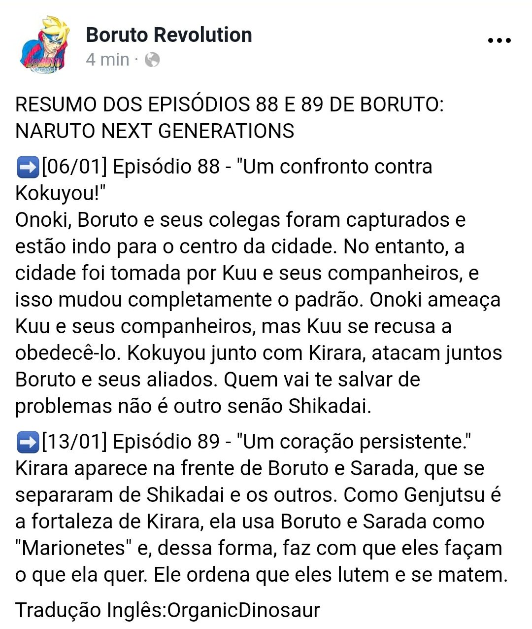 Naruto vai ter “anúncio importante” em Dezembro