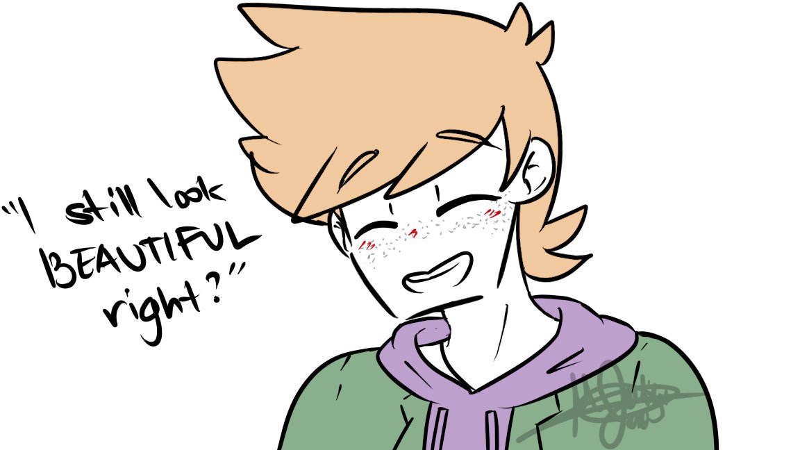 ANOYMOUSPURRSON on X: Not Beautiful? Yandere Matt #Eddsworld #FANART  #fancomic #yandere  / X