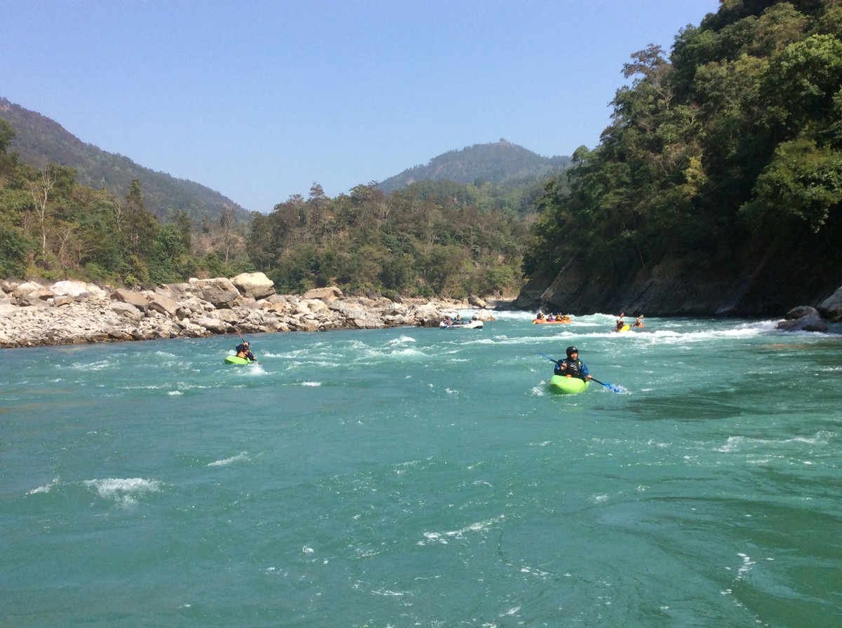 AdrenalineNepal's tweet photo. Happy #whitewaterwednesday from the world's great river!  #Karnali we love you. #whitewater #whitewaterrafting #whitewaterkayaking #whitewaterlove #paddlers4life #rafting #raftingtrip #raftingexpedition #raftinglife #kayaking #kayakingadventures https://t.co/KocrncrjJq