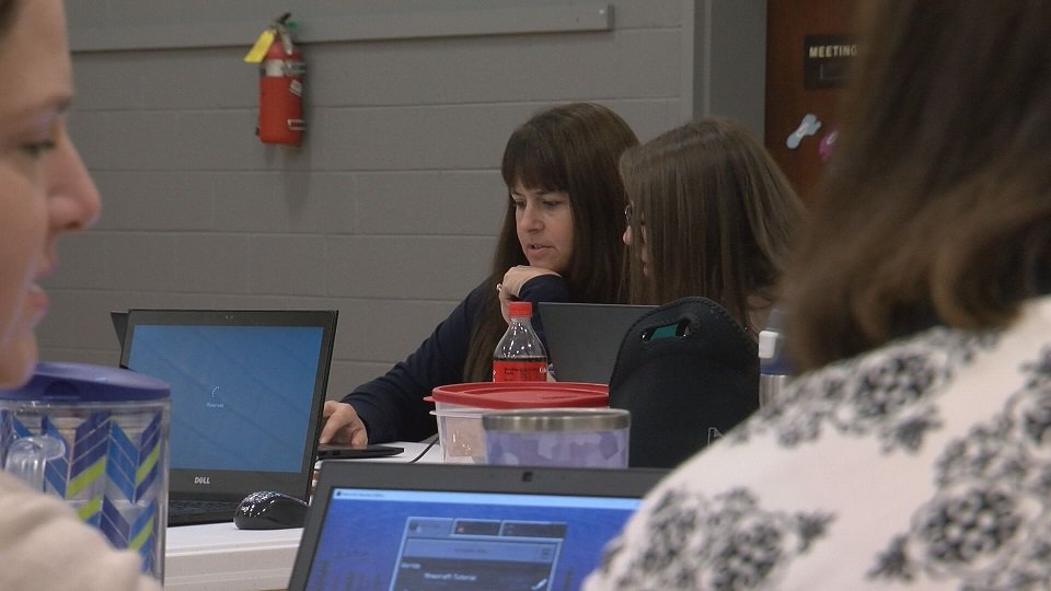 WitherNode's tweet image. Roanoke County teachers get #Minecrafttraining for the classroom bit.ly/2QYLtqW #Minecraftupdates #minecraft